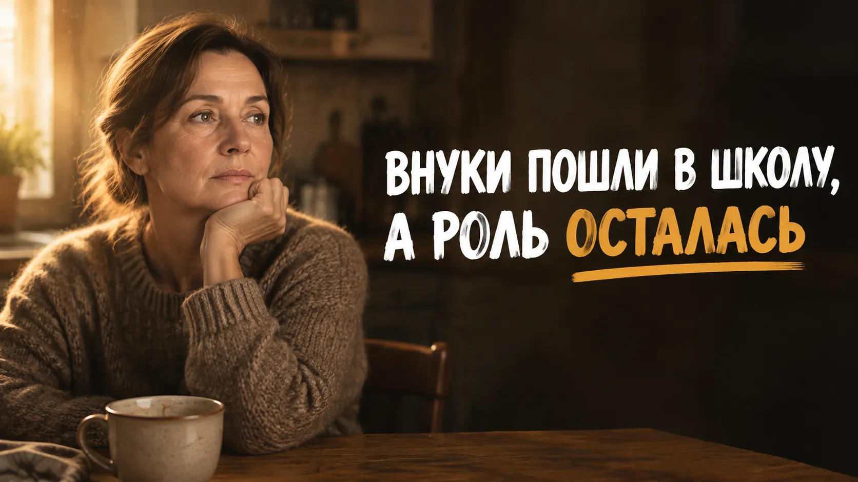 Роль в семье не заканчивается с пенсией