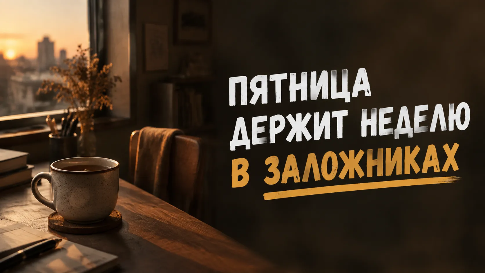 7 лет из 10 незаметно уходят в ожидание пятницы