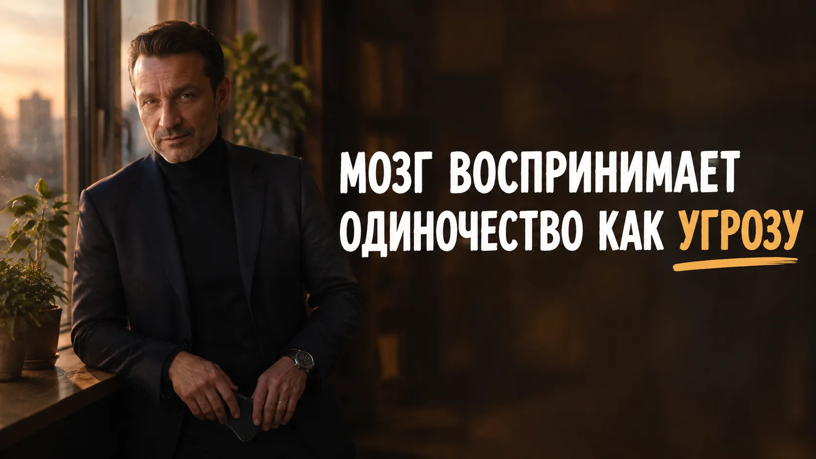 2 вида одиночества: один проходит сам, второй забирает силы