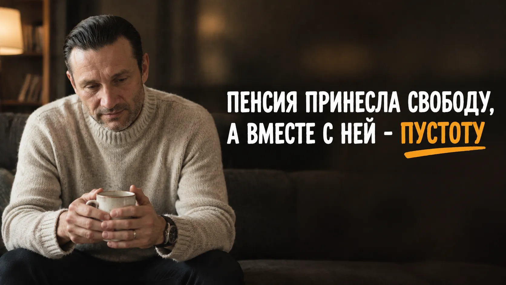 Долгожданная свобода на пенсии оборачивается пустотой