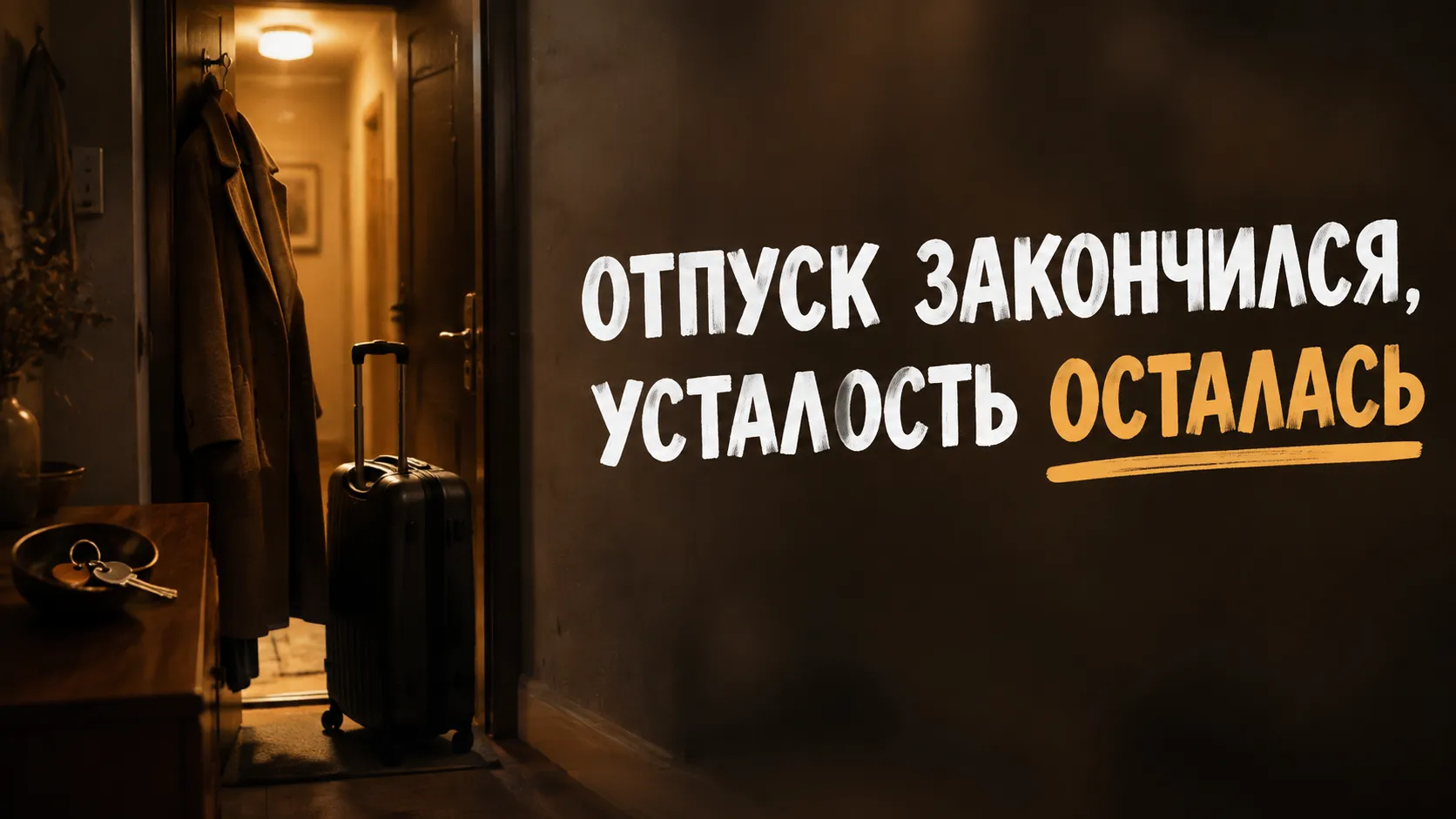 После отпуска так и не отпустило - усталость это или сбой системы