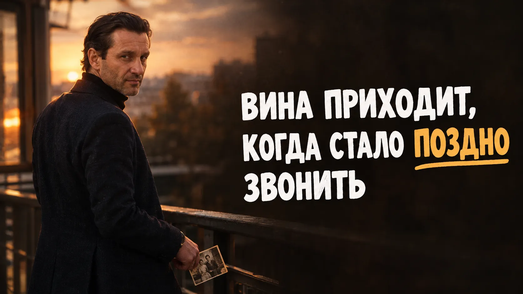 Вина за редкие звонки родителям не отпускает, когда их уже нет