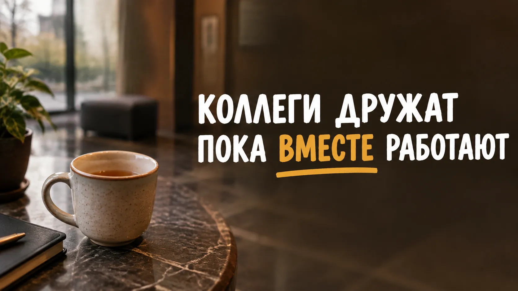 Есть ли на работе настоящие друзья, или это только коллеги?