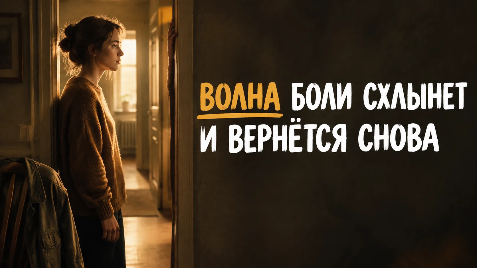 В первые недели после потери тело реагирует раньше, чем разум успевает понять